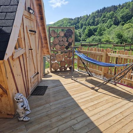 Les Cabanes Feeriques Du Cheix Saint-Diery Esterno foto