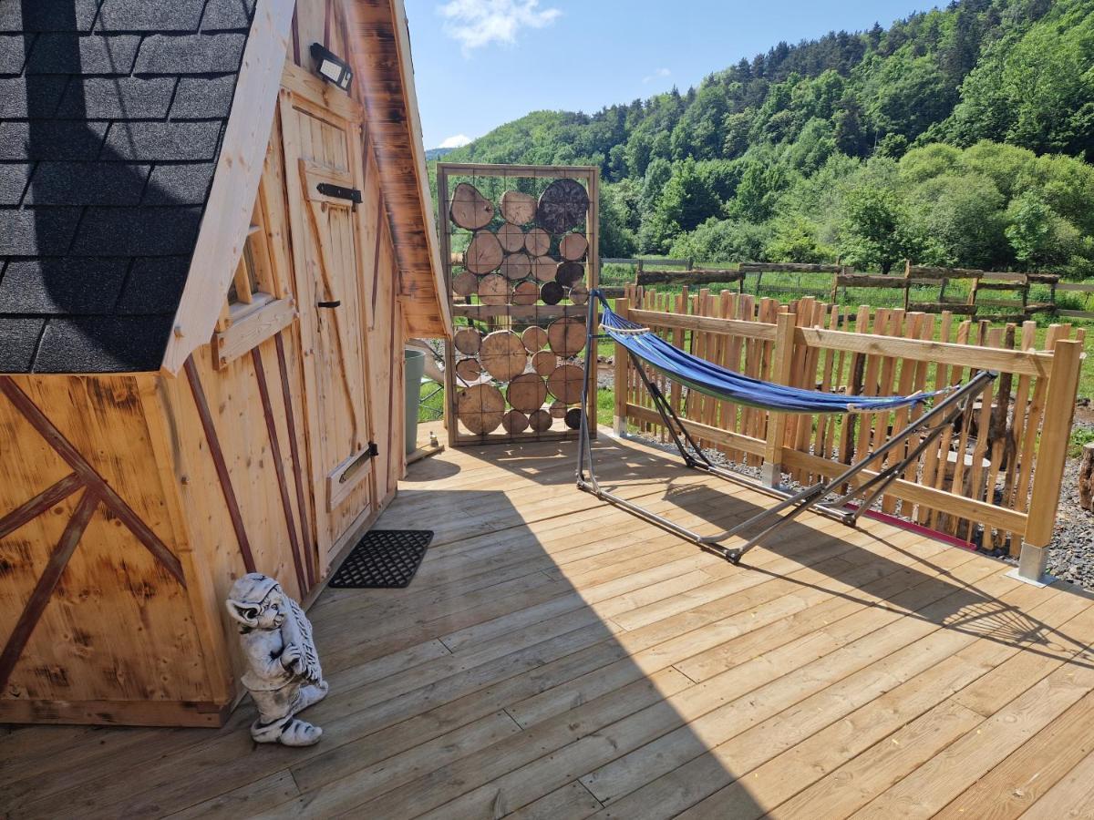 Les Cabanes Feeriques Du Cheix Saint-Diery Esterno foto
